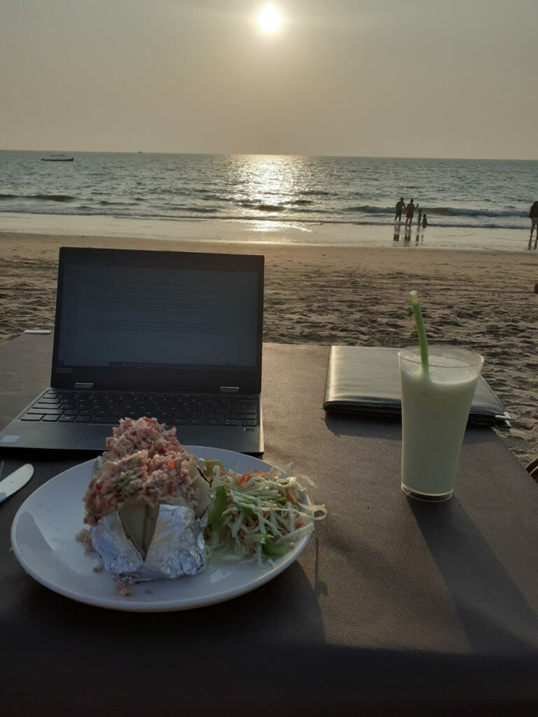 Jacket Potato Calangute Beach