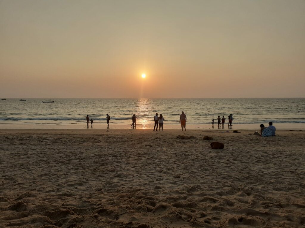 Sunset Calangute Beach 2