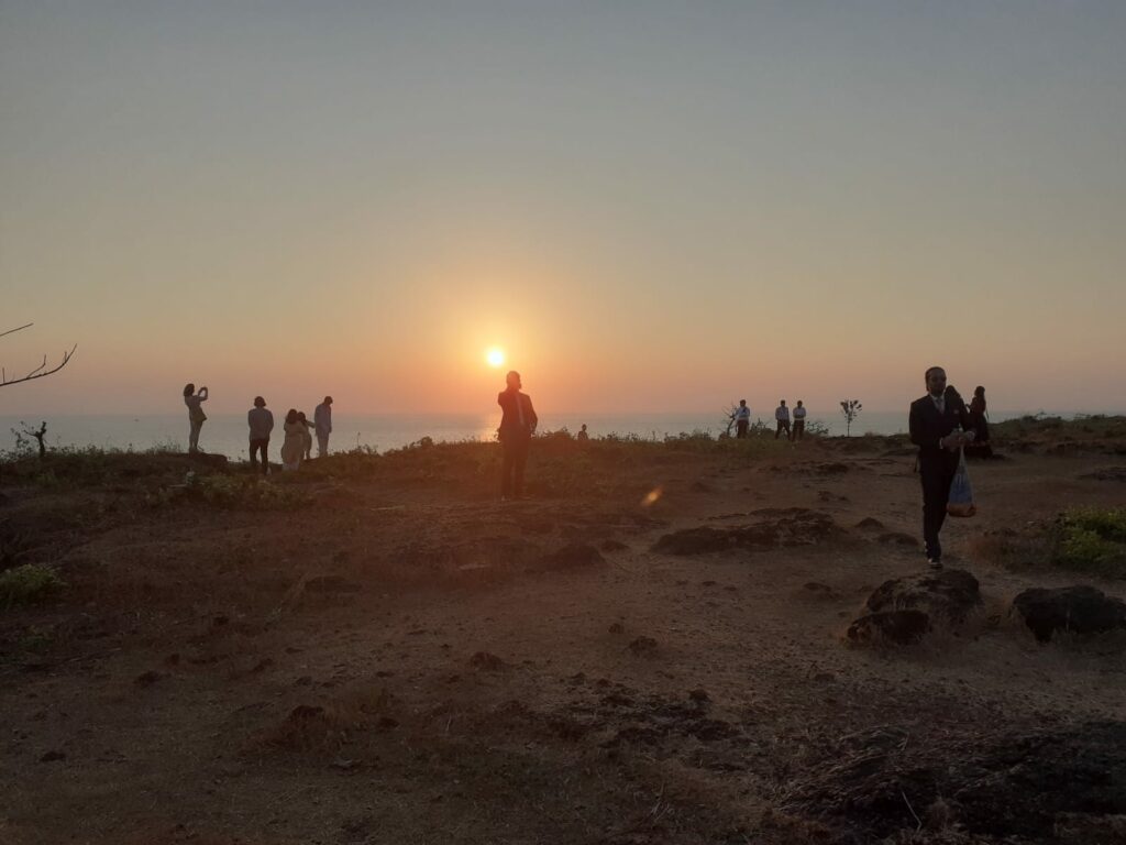 Sunset Fort Tiracol  Goa